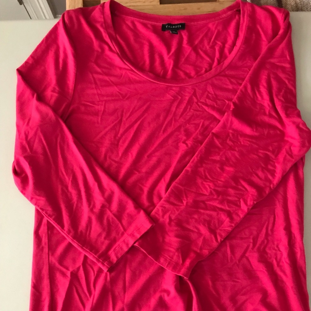 Talbots 3/4 length sleeve top